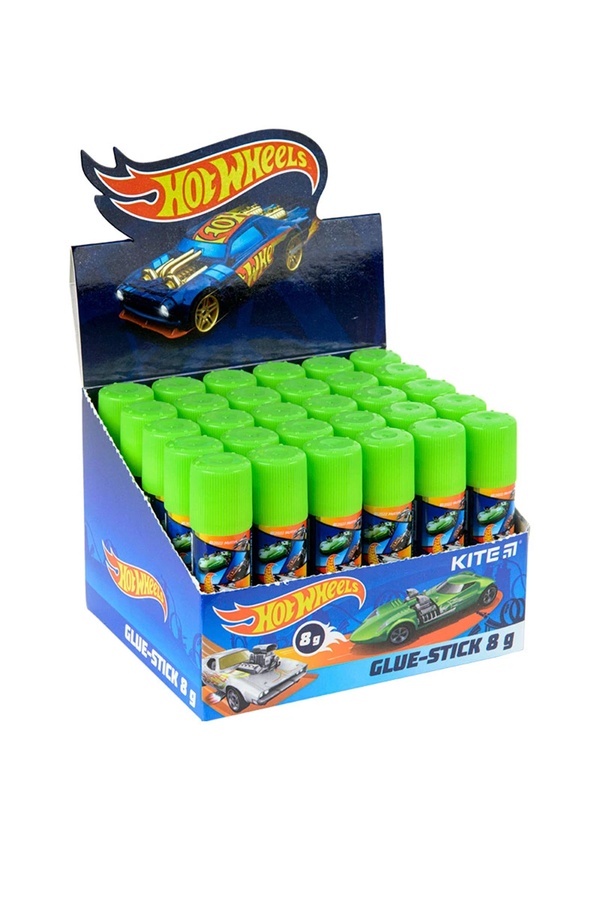 Клей-карандаш Kite Hot Wheels цвет разноцветный ЦБ-00223025 SKT000916531 фото