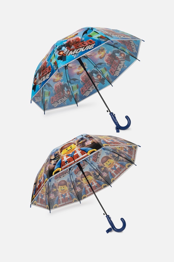 Зонтик трость для мальчика цвет темно-синий ЦБ-00255634 SKT001007783 фото