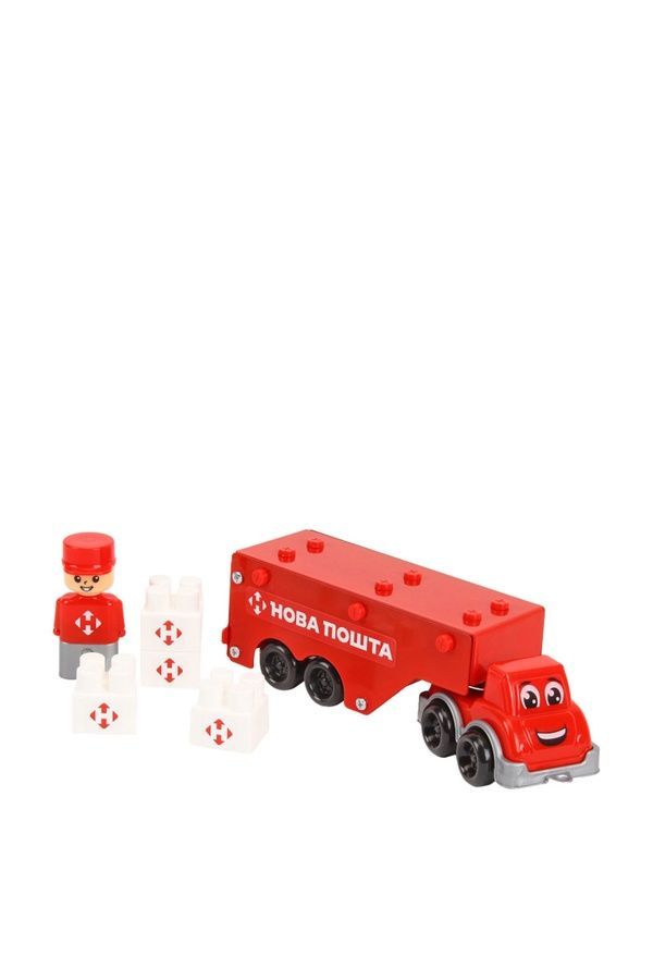 Конструктор металлический Фура Новая почта Technok Toys 1416 ЦБ-00282346 фото