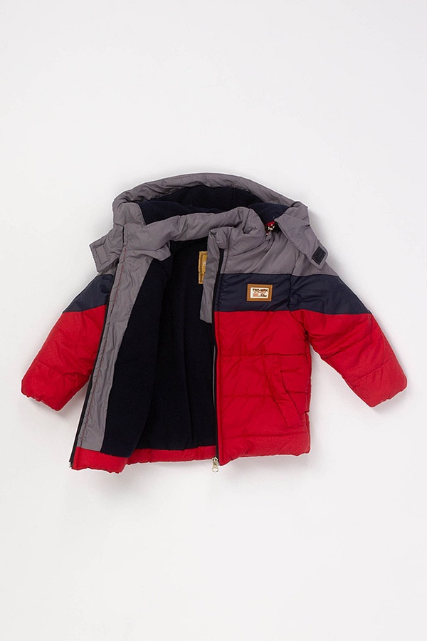 Куртка на хлопчика 110 колір червоний ЦБ-00137792 SKT000485573 фото