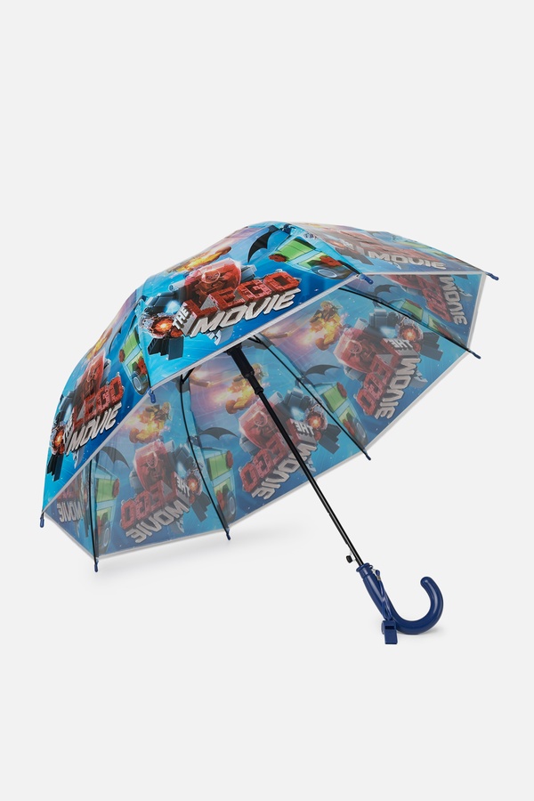 Зонтик трость для мальчика цвет темно-синий ЦБ-00255634 SKT001007783 фото
