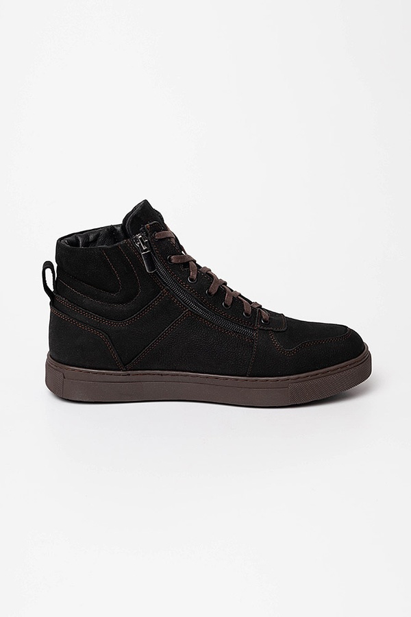 Мужские ботинки 42 цвет темно-коричневый ЦБ-00196216 SKT000858801 фото