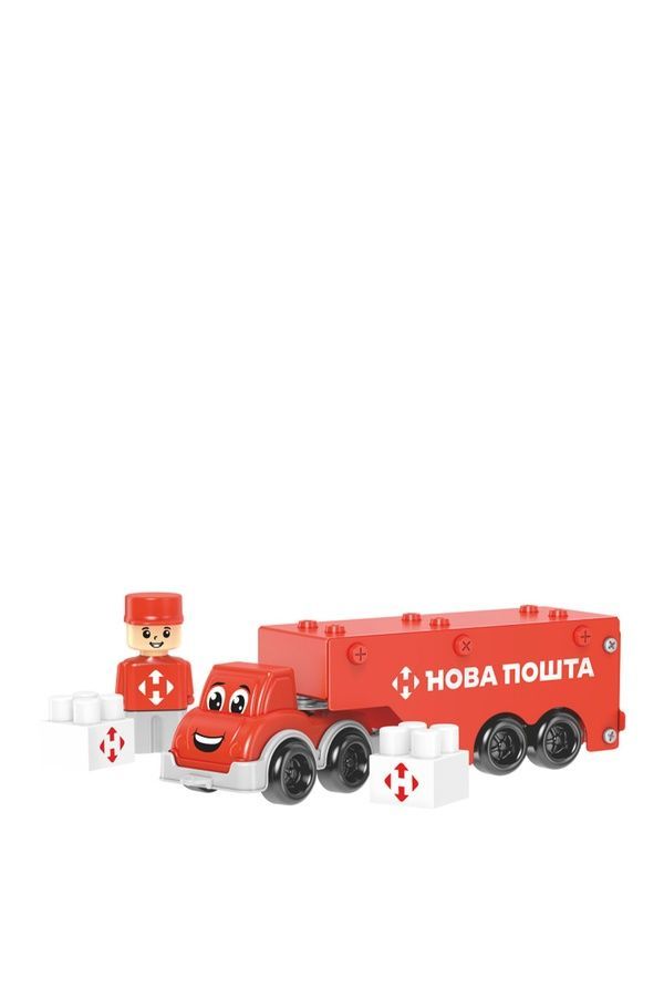 Конструктор металлический Фура Новая почта Technok Toys 1416 ЦБ-00282346 фото