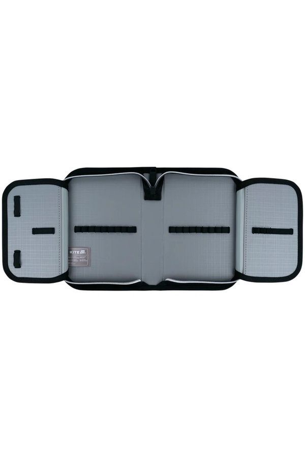 Пенал шкільний Kite Black&Silver KITE K26-622-5 ЦБ-00297725 фото