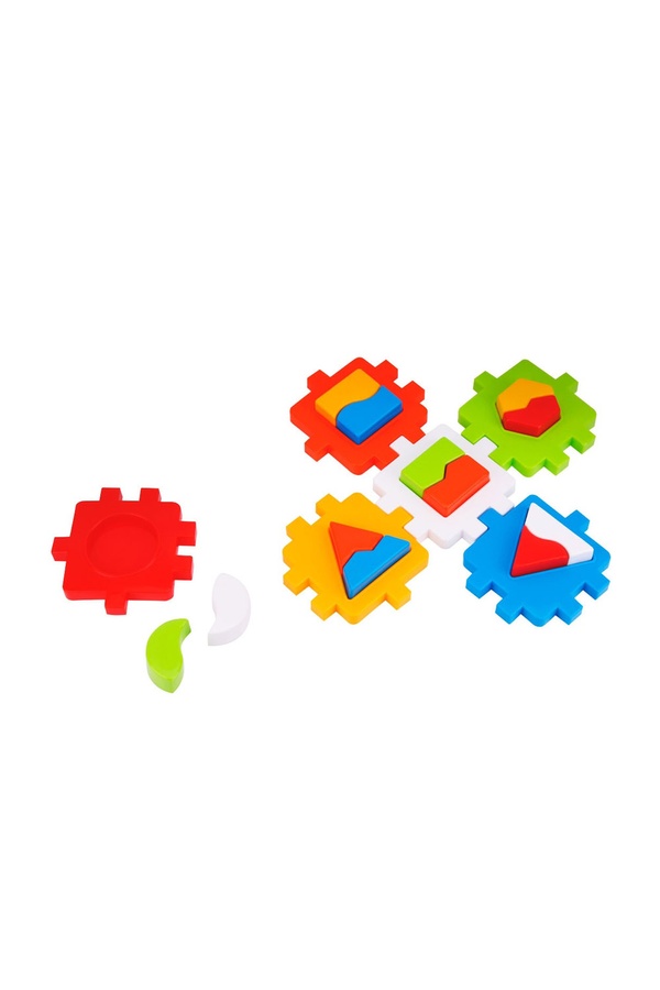 Іграшка куб "Розумний малюк Логіка 1" колір різнокольоровий 00-00034390 SKT000034374 фото