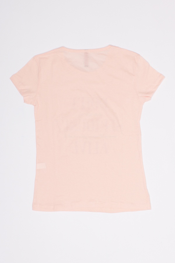 Жіноча футболка 42 колір персиковий ЦБ-00192024 SKT000847818 фото