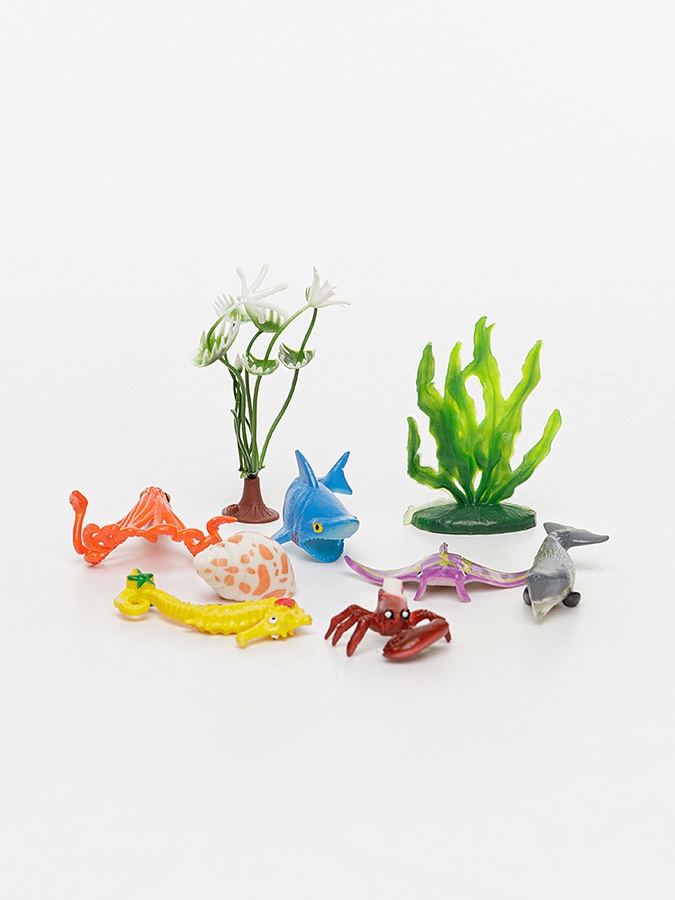 Набір іграшок - морські мешканці колір різнокольоровий ЦБ-00218449 SKT000904491 фото