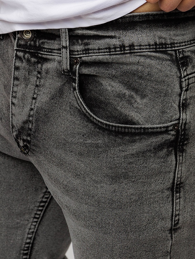Мужские джинсовые джогеры 50 цвет серый ЦБ-00220185 SKT000909073 фото