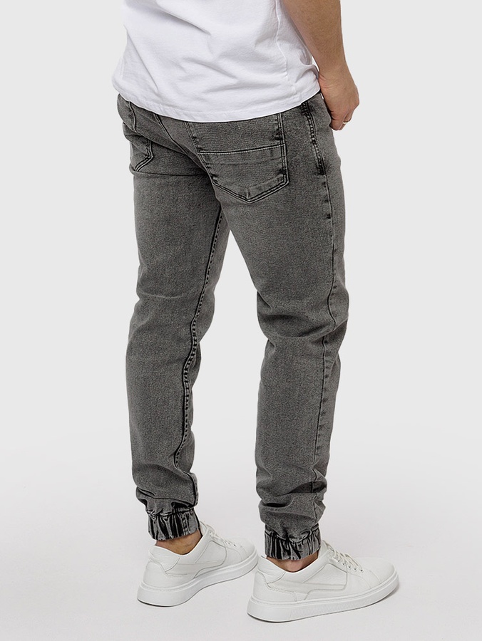 Чоловічі джинсові джогери 50 колір сірий ЦБ-00220185 SKT000909073 фото