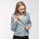 Куртка коротка жіноча з еко-шкіри 46 колір блакитний ЦБ-00154272 SKT000525460 фото 1