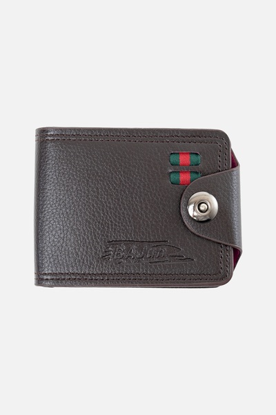Чоловічий гаманець колір темно-коричневий ЦБ-00242298 SKT000964175 фото
