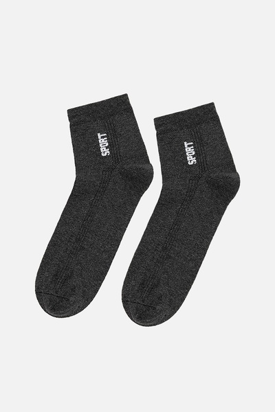 Мужские носки 40-42 цвет темно-серый ЦБ-00204649 SKT000876711 фото