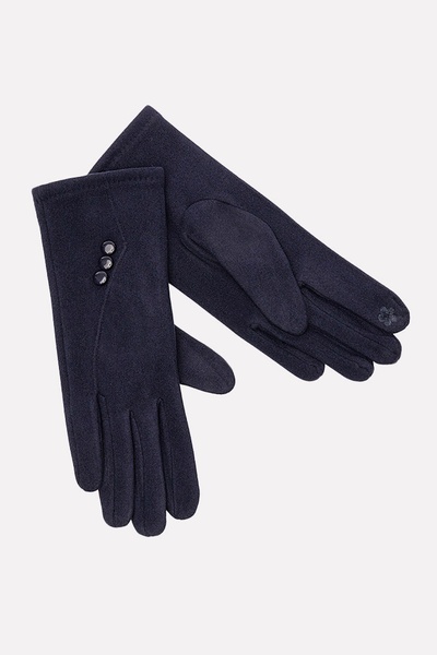 Жіночі рукавички 8.5 колір темно-синій ЦБ-00197553 SKT000861844 фото