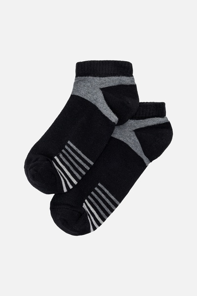 Чоловічі шкарпетки 43-45 колір чорний ЦБ-00245305 SKT000981152 фото