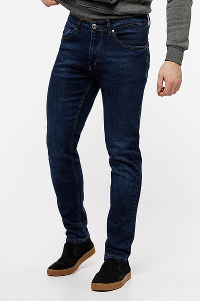 Чоловічі джинс 46 колір темно-синій ЦБ-00203631 SKT000874431 фото