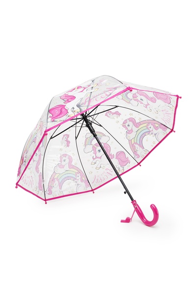 Прозрачный зонтик для девочки цвет розовый ЦБ-00249352 SKT000991107 фото