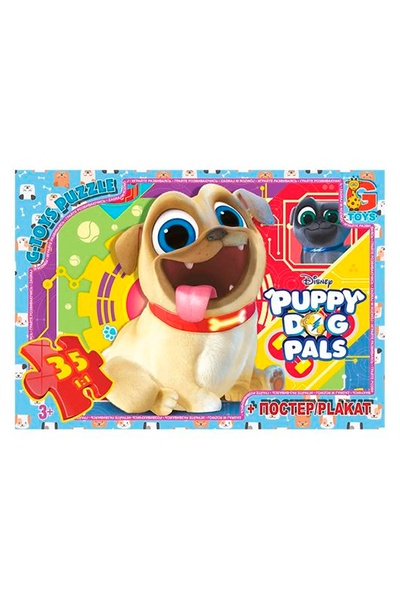 Пазли із серії "Веселі мопси" (Puppy Dog Pals) колір різнокольоровий ЦБ-00241207 SKT000961302 фото