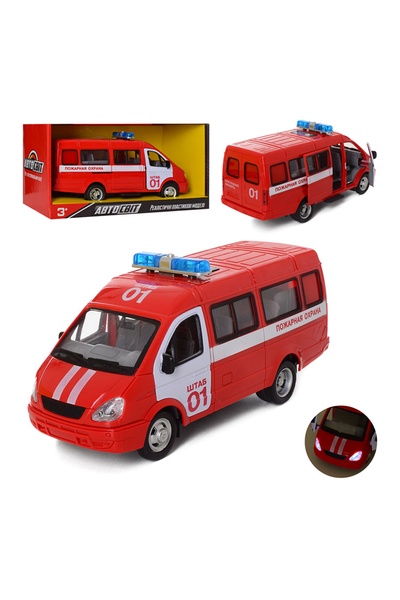 Машинка інерційна пожежна безпека колір різнокольоровий ЦБ-00156744 SKT000531883 фото