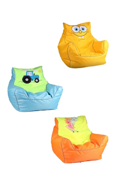 Крісло дитяче колір різнокольоровий ЦБ-00180718 SKT000600179 фото