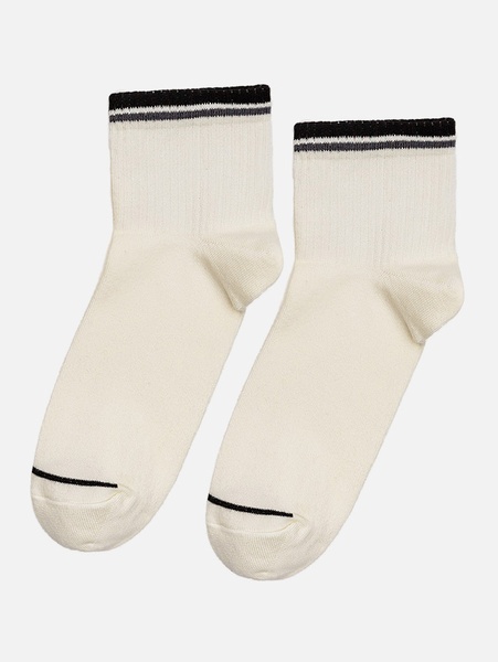 Чоловічі шкарпетки 43-45 колір молочний ЦБ-00214566 SKT000896622 фото