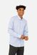 Мужская рубашка с длинным рукавом цвет голубой 46 ЦБ-00258119 фото 2