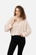 Жіноча блуза 42 колір бежевий ЦБ-00242166 SKT000963754 фото 1