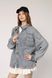 Сорочка джинсова жіноча колір блакитний 48