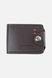 Чоловічий гаманець колір темно-коричневий ЦБ-00242298 SKT000964175 фото 1