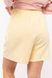 Жіночі шорти 50 колір лимонний ЦБ-00183210 SKT000606288 фото 3