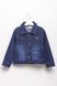 Куртка джинсова коротка на дівчинку 128 колір темно-синій ЦБ-00114287 SKT000509419 фото 1