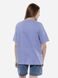 Женская футболка оверсайз 46 цвет сиреневый ЦБ-00219241 SKT000906776 фото 3