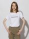 Жіноча футболка регуляр 42 колір білий ЦБ-00216232 SKT000900237 фото 1