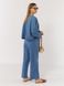 Жіночі широкі літні штани 50 колір синій ЦБ-00219297 SKT000906984 фото 3