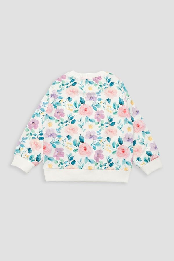 Свитшот для девочки цвет белый 92 ЦБ-00268917 фото