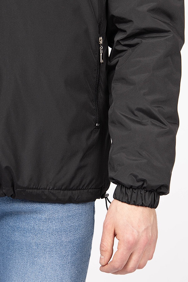 Куртка коротка чоловіча 44 колір чорний ЦБ-00183161 SKT000606061 фото