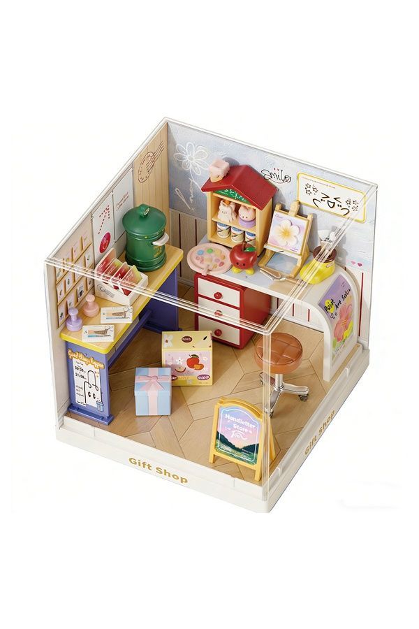 Конструктор-румбокс MINI HOUSE серії &laquo;Інтер'єр Міні&raquo; &ndash; КРАМНИЦЯ ПОДАРУНКІВ MINI HOUSE 8037 ЦБ-00296716 фото