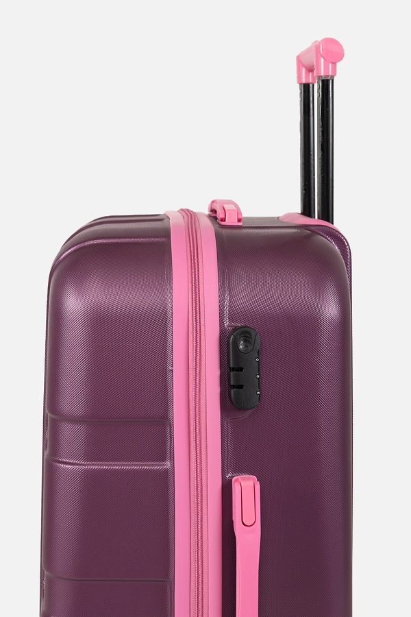 Жіноча валіза L колір фіолетовий ЦБ-00249997 SKT000992444 фото