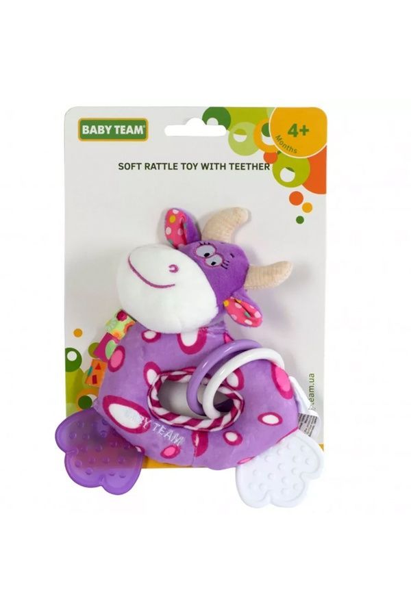 Игрушка-погремушка из текстиля BABY TEAM 8515 ЦБ-00261778 фото