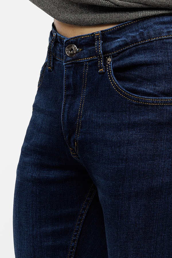 Чоловічі джинс 46 колір темно-синій ЦБ-00203631 SKT000874431 фото