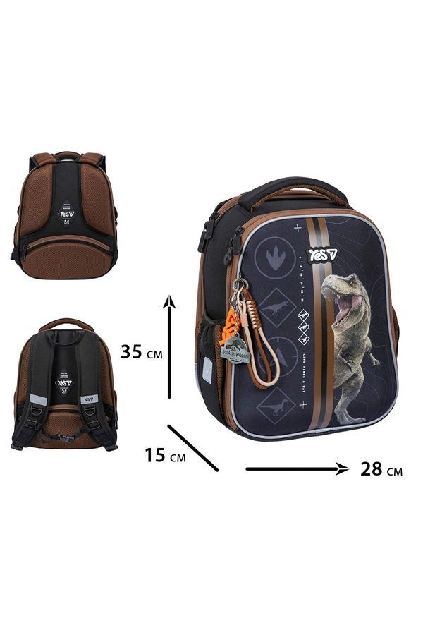 Рюкзак каркасный Yes Jurassic World. Danger YES 550224 ЦБ-00297848 фото