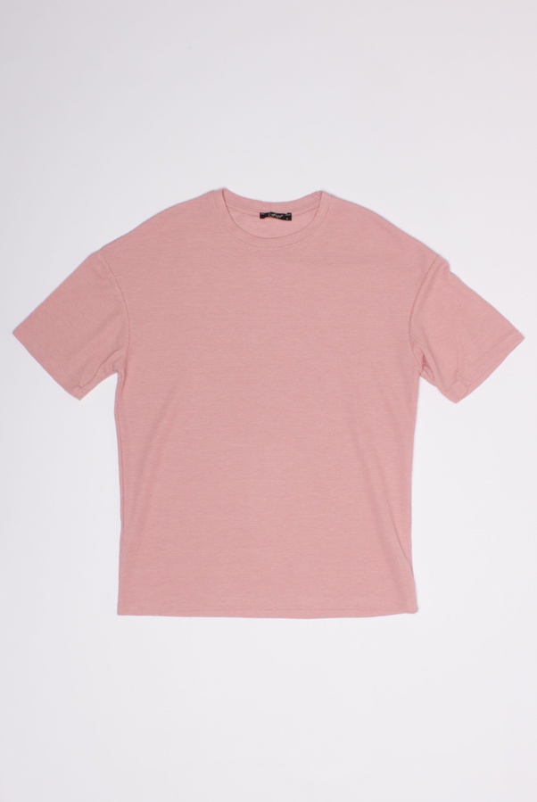 Чоловіча футболка 50 колір рожевий ЦБ-00189960 SKT000841324 фото
