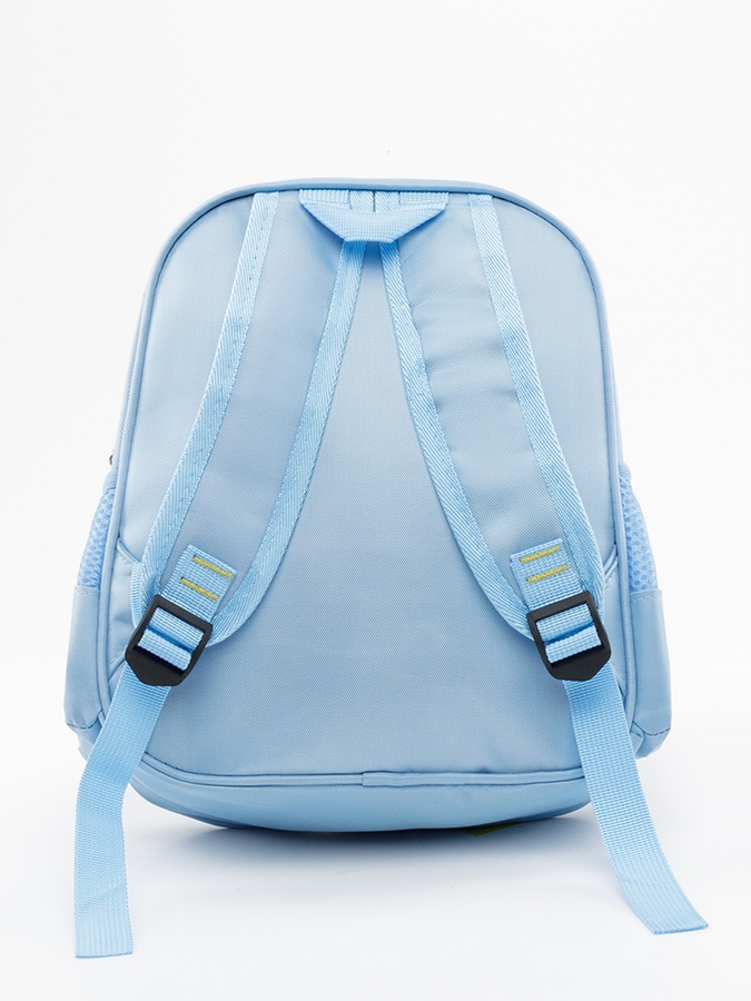 Портфель шкільний з декоративним принтом колір блакитний ЦБ-00226405 SKT000924218 фото