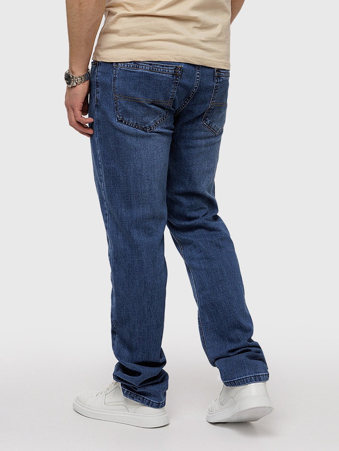 Чоловічі джинси регуляр 50 колір синій ЦБ-00220229 SKT000909177 фото
