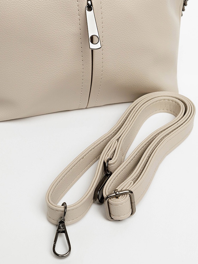 Жіноча сумочка крос боді колір бежевий ЦБ-00212686 SKT000892244 фото