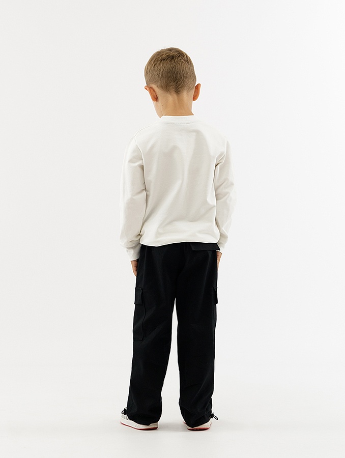 Штани для хлопчика 116 колір чорний ЦБ-00227904 SKT000927922 фото