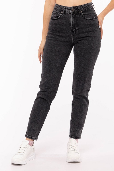 Женские джинсы цвет темно-серый ЦБ-00197032 SKT000860418 фото
