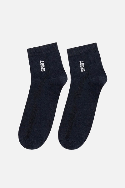 Чоловічі шкарпетки 40-42 колір темно-синій ЦБ-00204650 SKT000876712 фото
