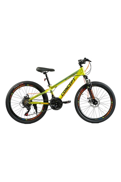 Велосипед Спортивный Corso 24" дюймов «CONCEPT» цвет желтый ЦБ-00246115 SKT000983452 фото