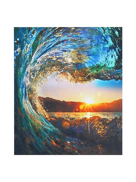 Картина по номерам "Волны на западе", 40х30 см цвет разноцветный ЦБ-00217198 SKT000902221 фото