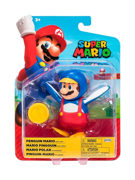 Ігрова фігурка з артикуляцією Super Mario Маріо Пінгвін колір різнокольоровий ЦБ-00225603 SKT000922410 фото